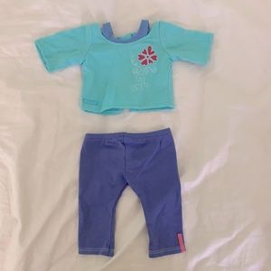 American Girl Pajama/Yoga Set